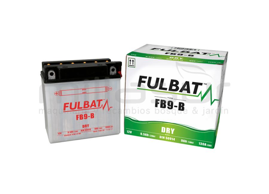 BATERIA MOTORCÍCULO FB9-B ACID 9.5Ah (135 X 75 X 139) -DER