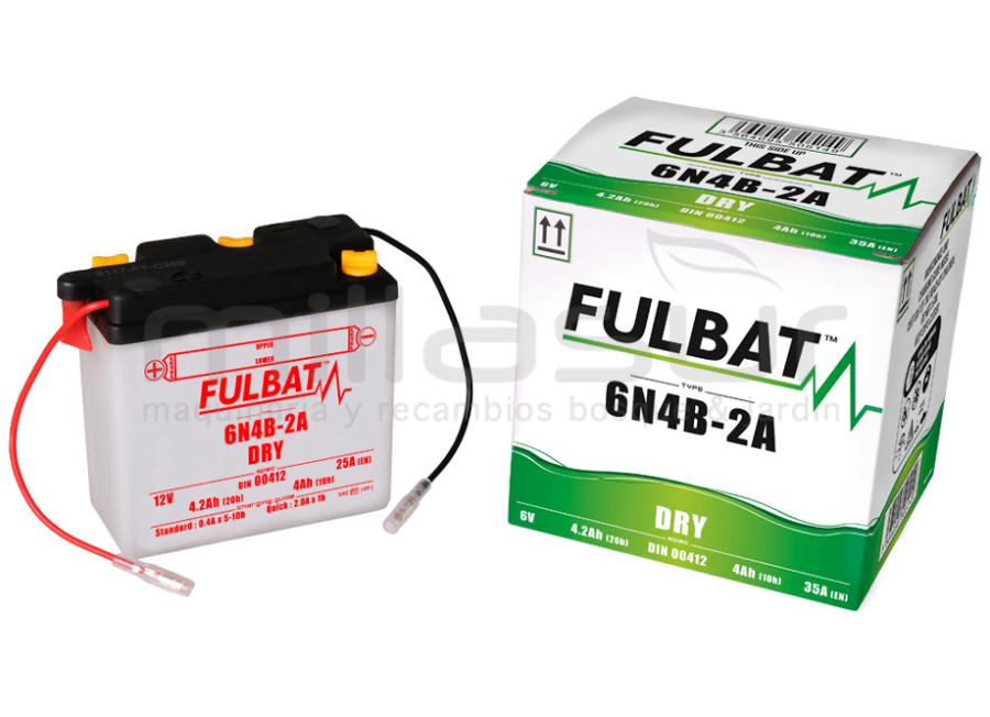 BATERIA 6V 6N4B-2A ACIDIC 4 Ah (102 x 48 x 96) - DIREITO