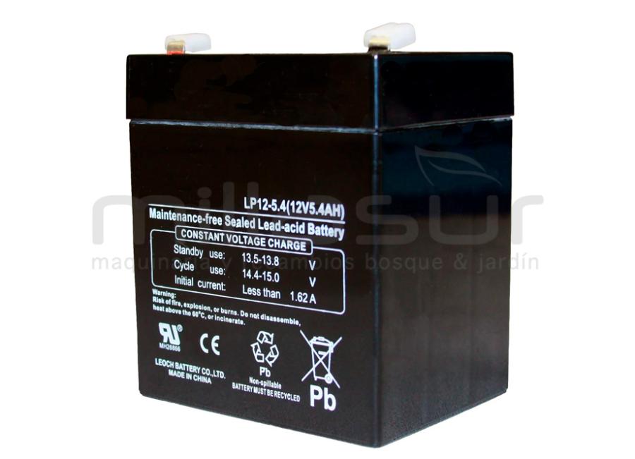 BATERIA VRLA 5,4AH ( 89 x 69 x 104 ) + DERCH