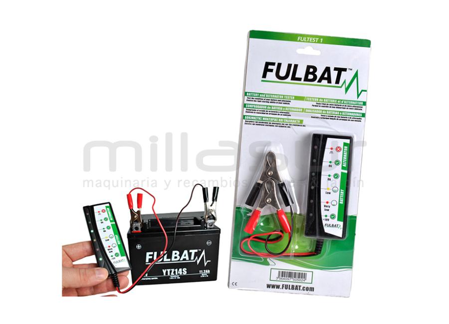 TESTADOR DE CARGA DE BATERIA E ALTERNADOR FULTEST 1