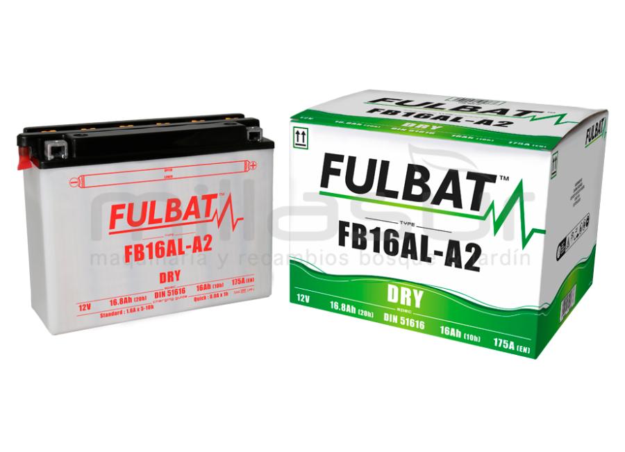 MOTORCÍCULO BATERIA FB16AL-A2 12V ACID 16Ah (207 x 71 x 164) +DER.