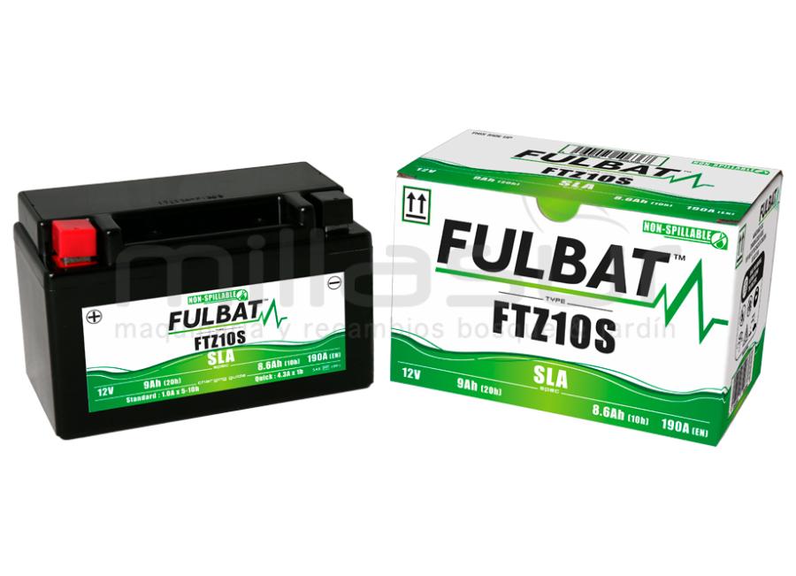 MOTORCÍCULO BATERIA FTZ10S 12V SLA 9.1Ah (150 x 88 x 93) -DER.