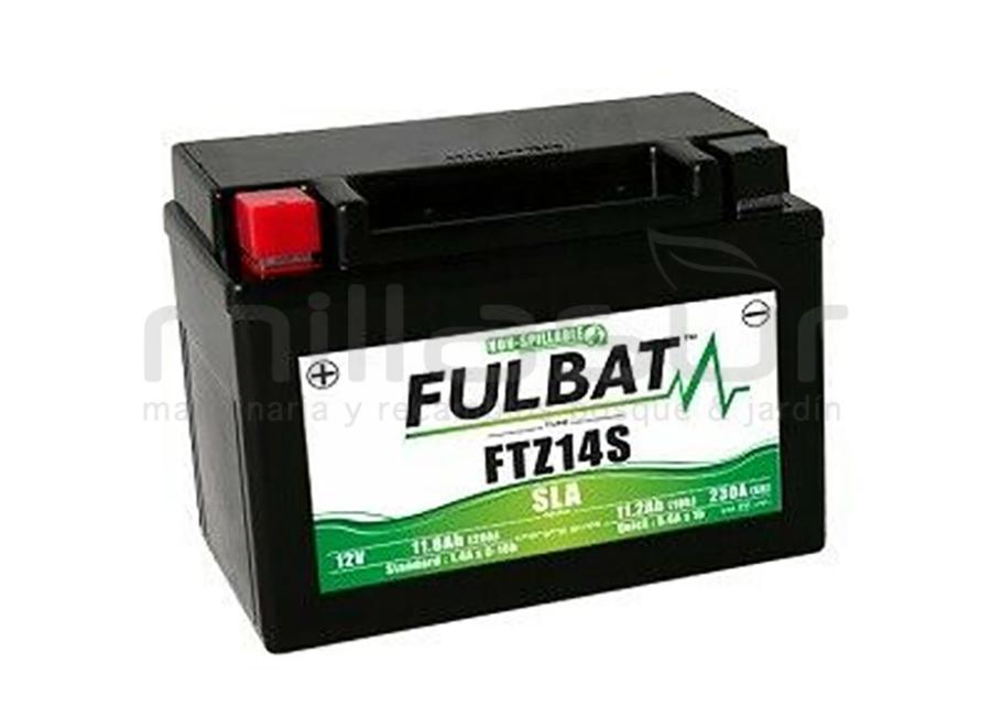 MOTORCÍCULO BATERIA FTZ14S 12V SLA 11.2 Ah (150 x 88 x 110) -DER.