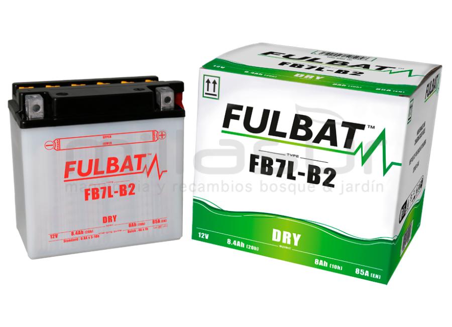 BATERIA MOTORCÍCULO FB7L-B2 12V ACID 8 Ah (135 x 75 x 133) +DER.