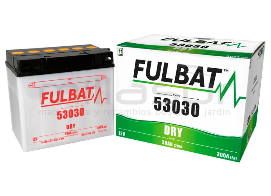 BATERIA 12V F60-N30-LA ÁCIDO 30 Ah (186 x 130 x 171) +DER.