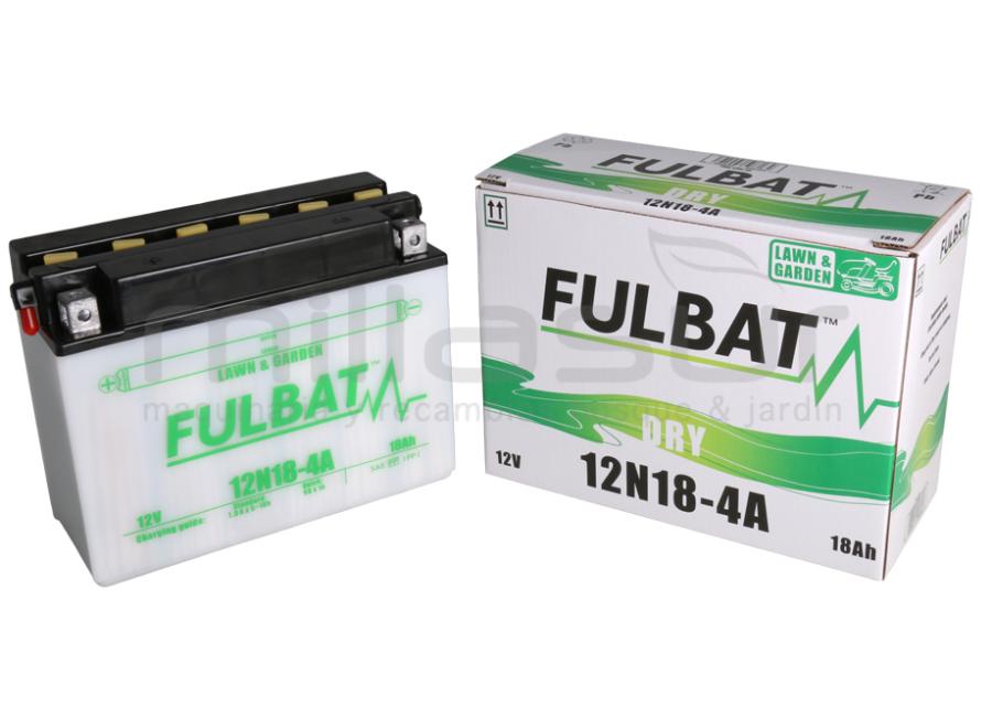 BATERIA DE ÁCIDO 12N18-4A 18AH (205 x 90 x 162 ) -DER