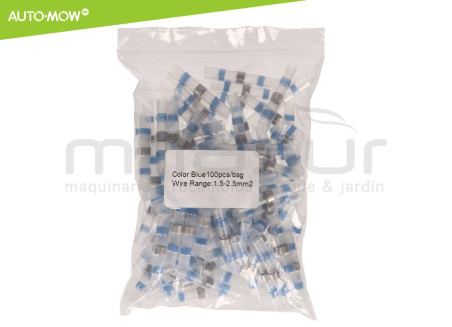 Saco de 100 TUBOS THERMOTHERMETRACTILES/STAIN 4,5 - 2,25mm