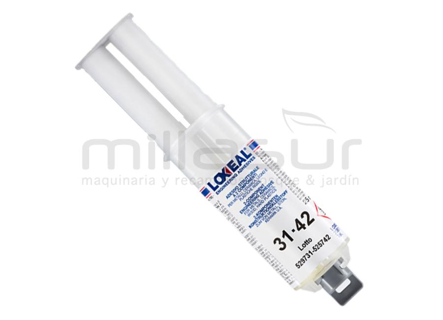 2 VIDRO EPÓXICO COMPONENTE PARA METAL - 25ml - LOXEAL