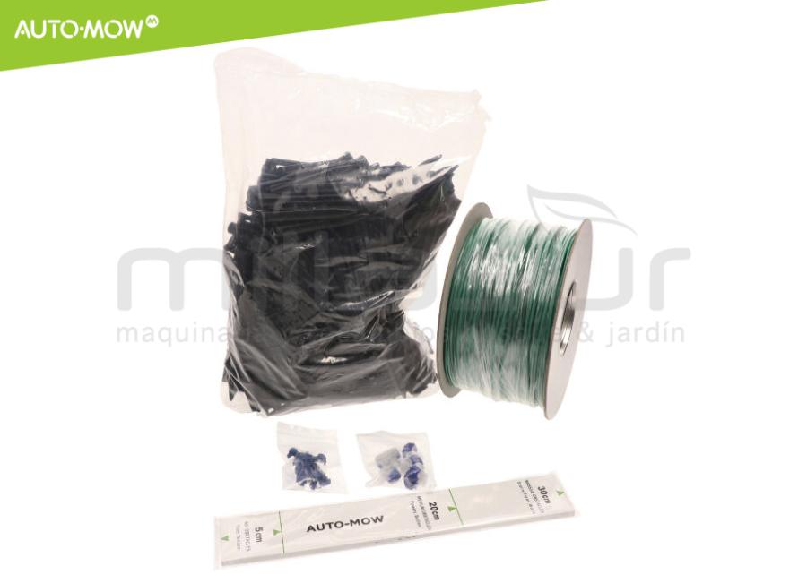 KIT DE INSTALAÇÃO DE CABO PERIMETRAL PARA ROBÔ CORTADOR DE ROBÔ. AUTO-MOW 250m