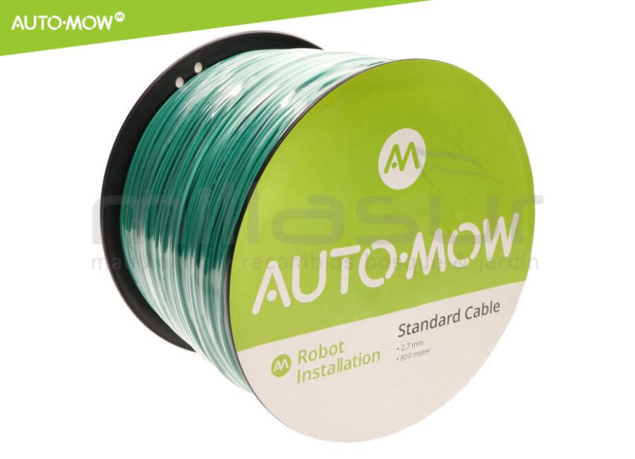 ROBÔ ROBÔ CORTADOR DE BOBINAS DE ARAME PERIMETRAL. AUTO-MOW 800M - 2,7mm BASIC
