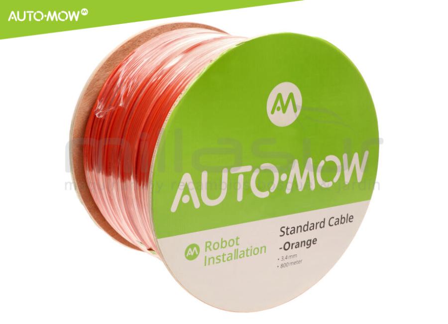 ROBÔ ROBÔ CORTADOR DE CABO PERIMETRAL. AUTO-MOW 800M - 3,4mm STANDARD - LARANJA
