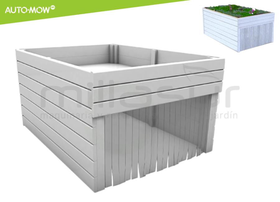 GARAJE JARDINERIA ROBOT CORTAC.  AUTO-MOW - BLANCO