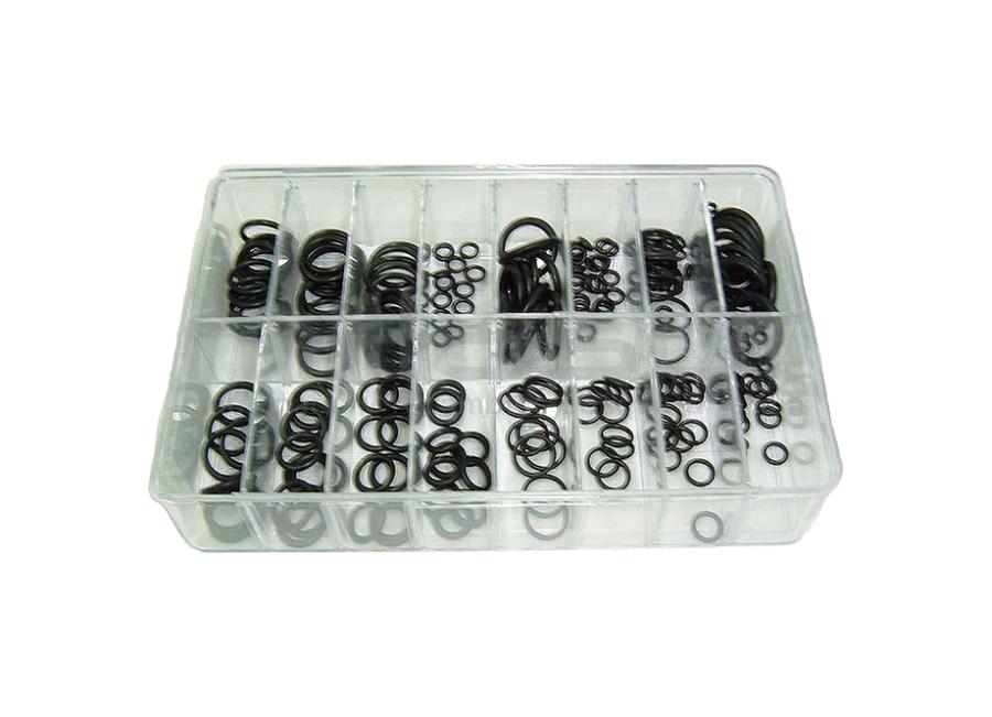 CAIXA DE O-RINGS DE BORRACHA - 225 PCS.