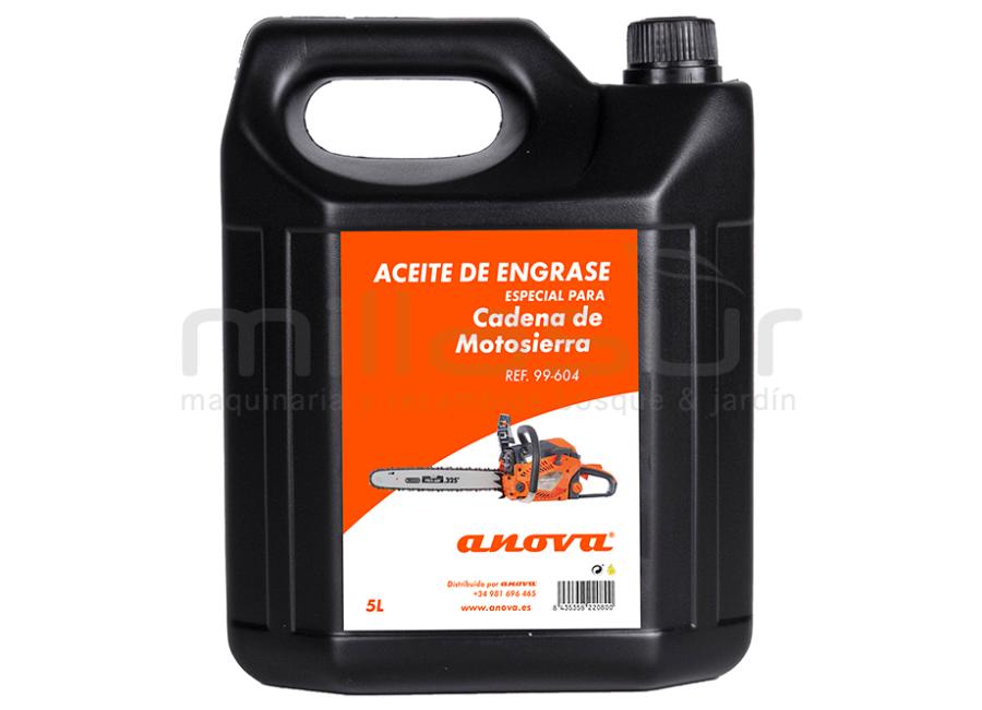ÓLEO LUBRIFICANTE DE CORRENTE 5 L.
