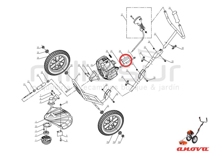 DEFLECTOR D52R