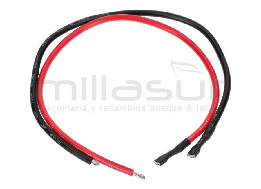 CABLAGEM DA BATERIA VERMELHA/PRETA CC251TE ()