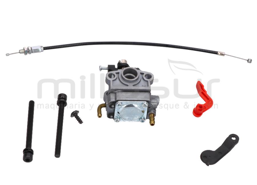 KIT DE SUBSTITUIÇÃO DO CARBURADOR DE APARAR SEBES CG2360 - (CARBURADOR - FLANGE - CABOS)