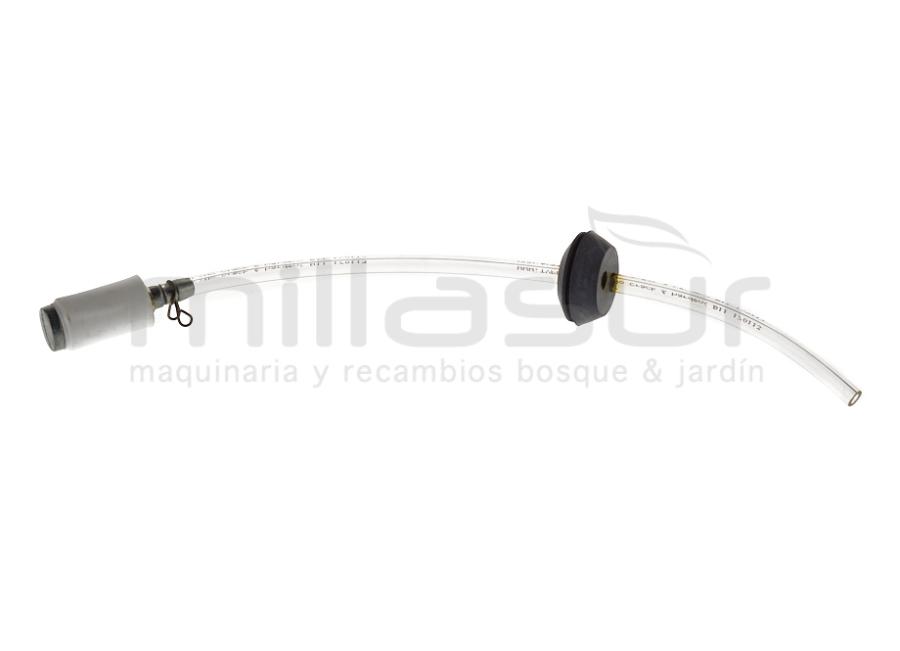 PASSAGEM DO FILTRO DE BORRACHA COM FILTRO D43BA