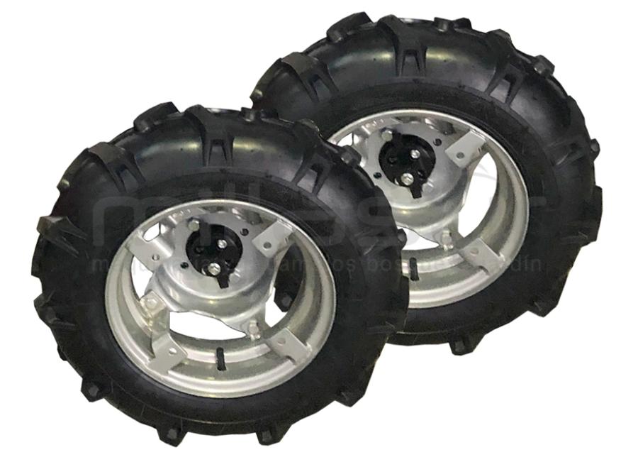 CONJUNTO DE RODAS 4,00-10" DE LARGURA MTC720