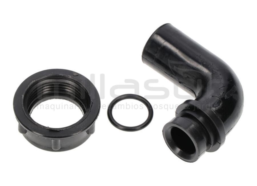 TUERCA + RACOR ASPIRACIÓN (58+59) Ø23mm