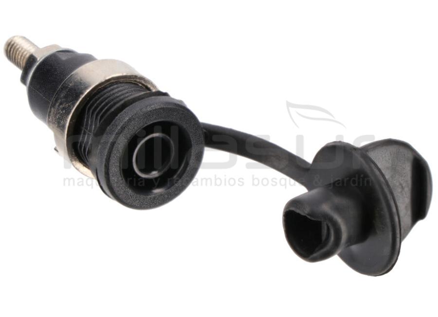 FICHA, CONECTOR 12V PRETO GI4000 (12)