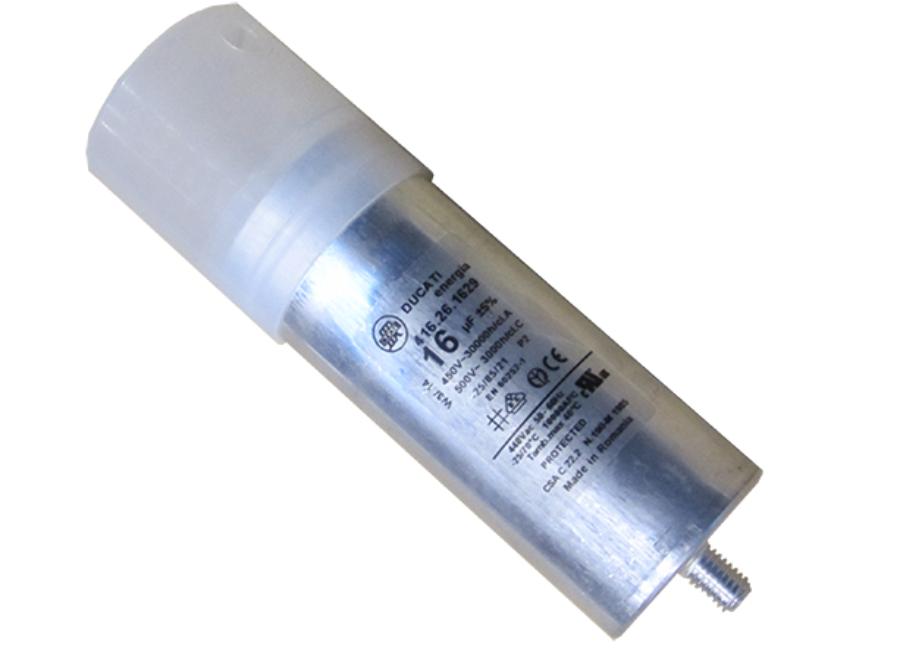 CAPACITOR IMPERMEÁVEL PROF. 16 uF