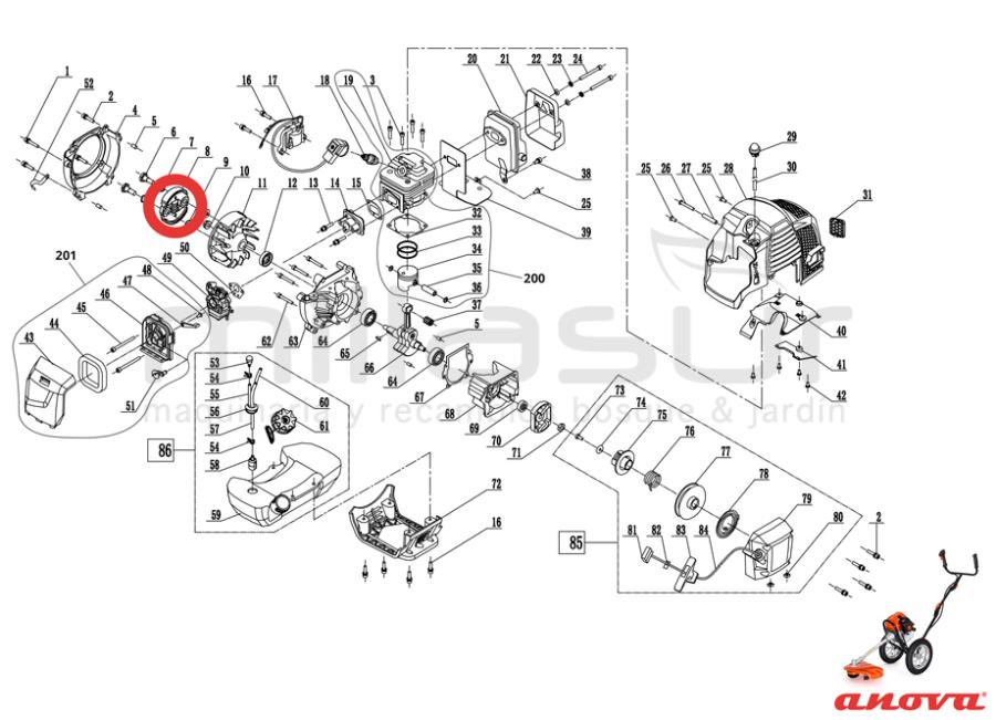 EMBRAGUE D52R