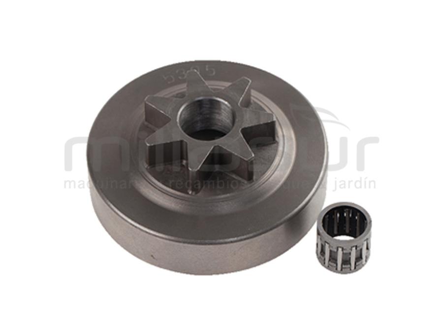 CORRIGIDO GEAR CLUTCH BELL 3/8 OLEO MAC 250, 251, 254, 264, 350, 355, BLITZ - STIHL 041