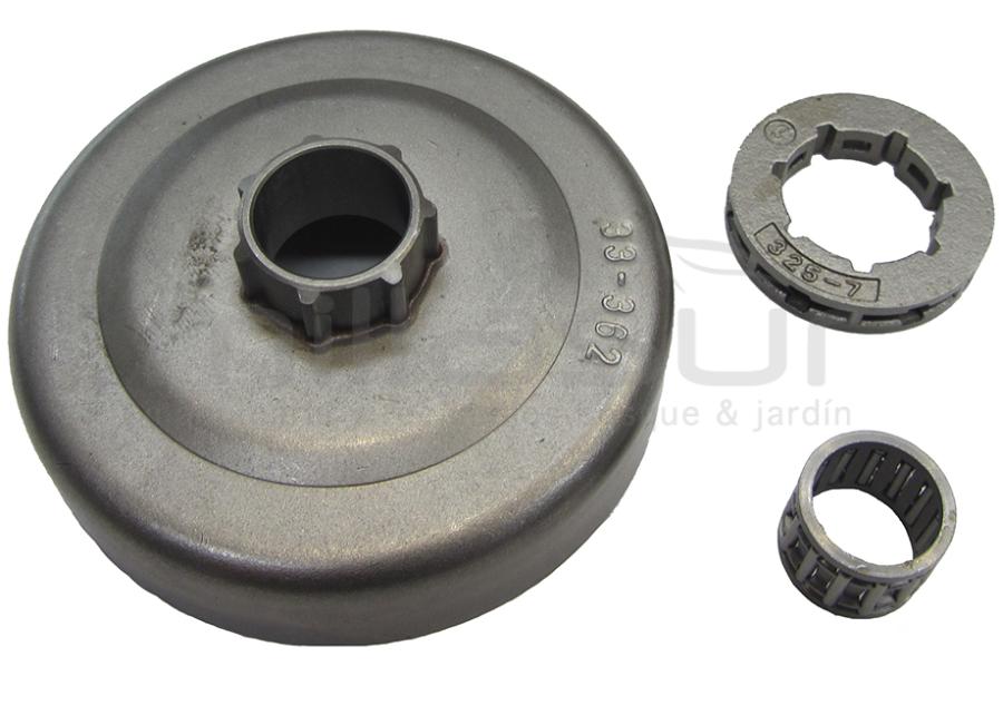 CLUTCH BELL WITH CORRENTE SPROCKET HUSQVARNA 350, 51, 55, 154, 254, 262, 257