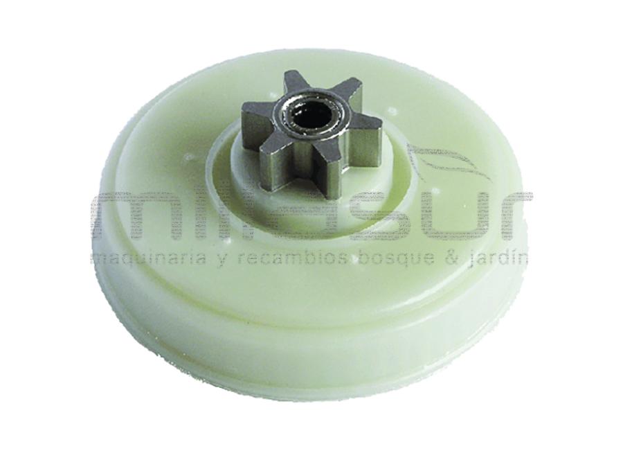 CLUTCH BELL WITH CORRENTE SPROCKET HUSQVARNA, MCCULLOCH - ALKO - PARTNER