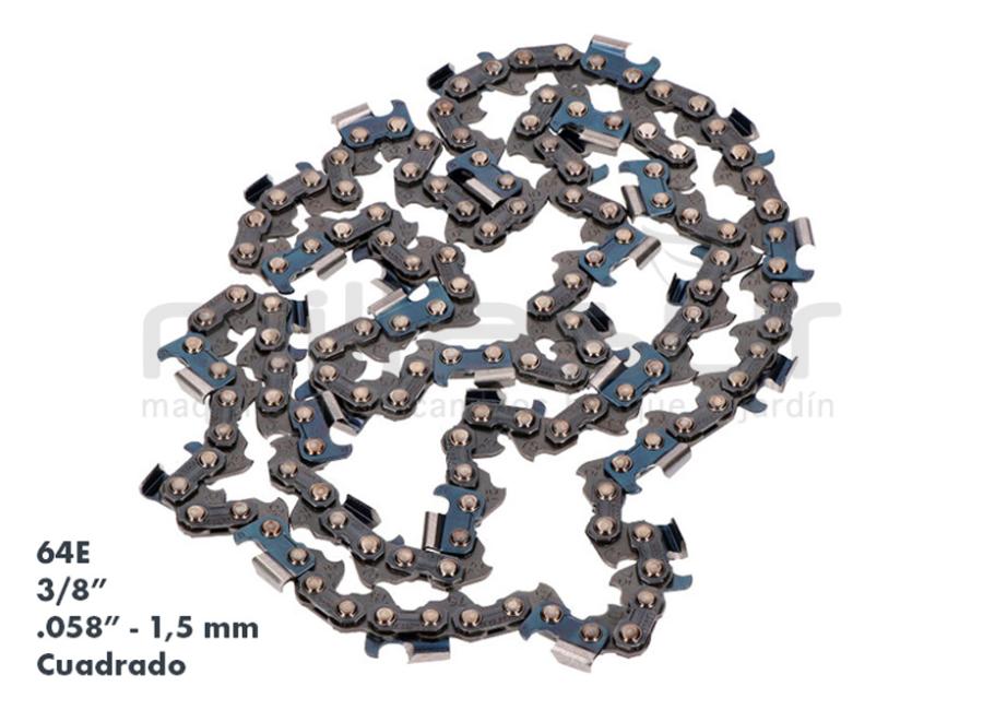 CADEIRA PROFISSIONAL 3/8 .058 1,5mm QUADRATURA em 64E