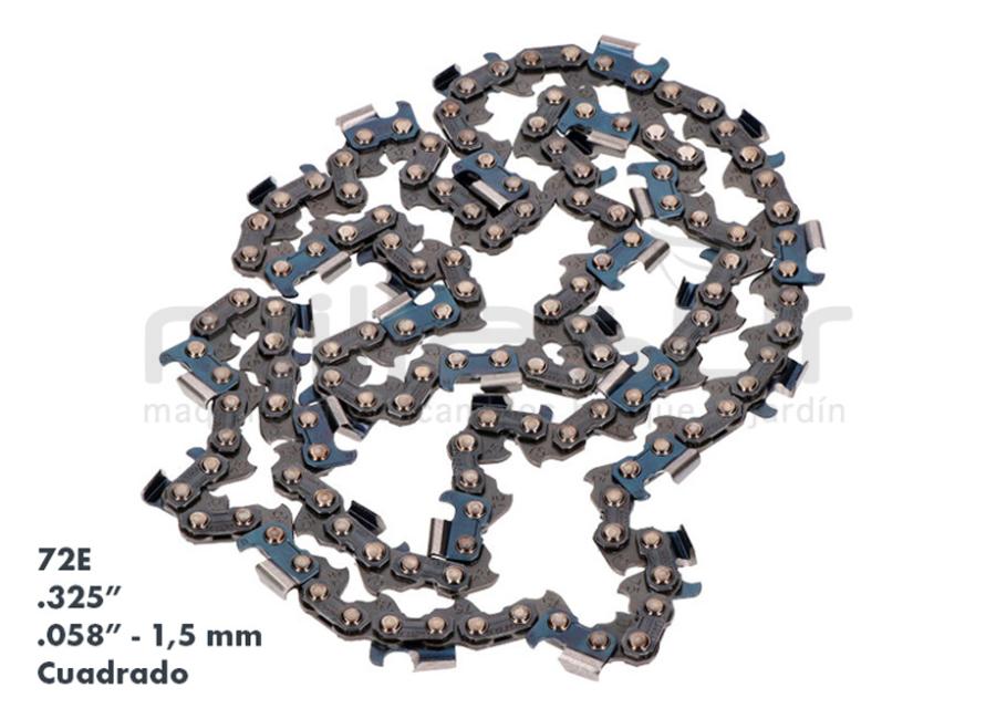 CADEIRA PROFISSIONAL .325 .058 1,5mm QUADRATURA em 72E