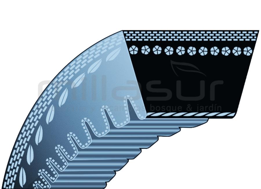 CUTTING DISC CORREIA 9,5x813 ADAPTÁVEL A MAKITA DPC6400, DPC6401, DPC6410, DPC6411 ...