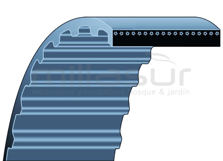 Roda dentada com eixo de lâminas 15x295, adequado para OUTILS-WOLF CAMPUS 300V