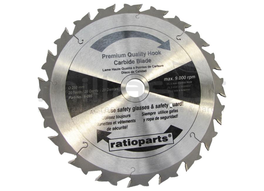 WIDIA DISC 250x2,8x25,4 ( COM ANTI-CORNER CURVADO)
