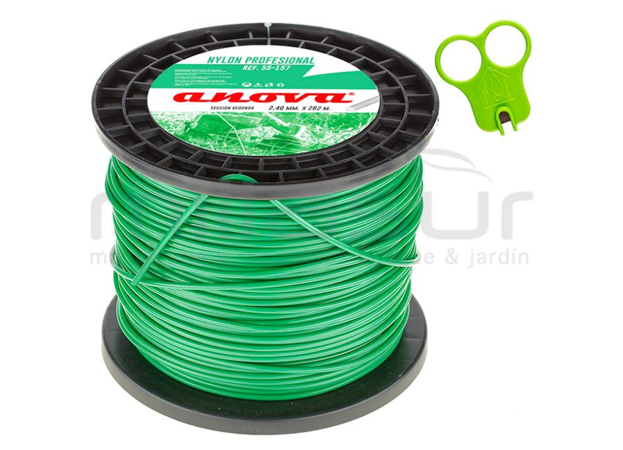 NYLON REDONDO ANOVA COIL 2.40mm x 262m