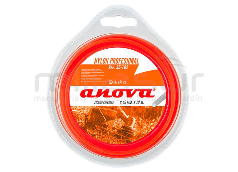 NYLON ANOVA BLISTER QUADRATIVO 2,40mm x 12m