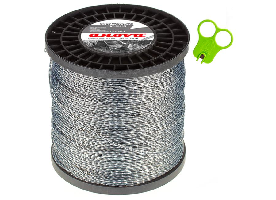 NYLON BRAIDED CYCLONE ANOVA COIL 3mm x 487m