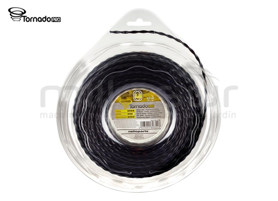 NYLON BRAIDED TORNADO PRO DISPENSER 3mm x 43m