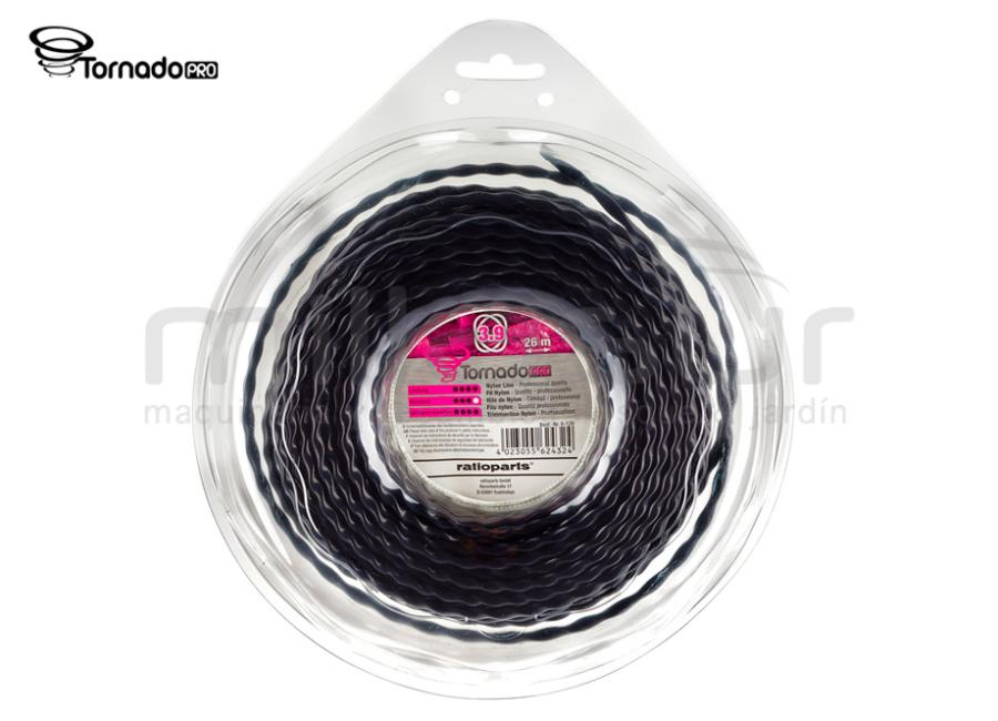 NYLON BRAIDED TORNADO PRO DISPENSER 3.9mm x 26m