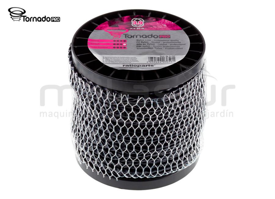 NYLON BRAIDED TORNADO PRO COIL 3.9mm x 80m