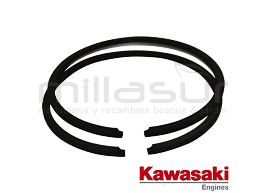 CONJUNTO ORIGINAL DE ANÉIS KAWASAKI TH43